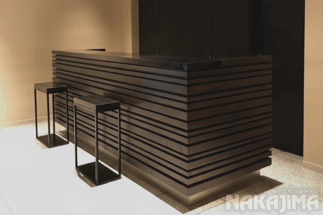 株式会社 中島木芸社｜ホテルラウンジ-施工例4